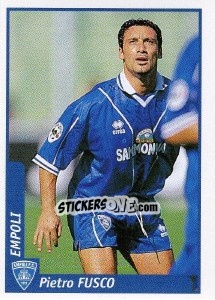 Figurina Pietro Fusco - Pianeta Calcio 1997-1998 - Ds