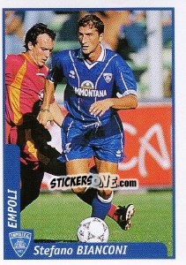 Figurina Stefano Bianconi - Pianeta Calcio 1997-1998 n. 79 - Ds