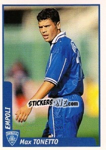 Sticker Max Tonetto - Pianeta Calcio 1997-1998 - Ds