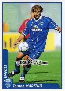 Cromo Tonino Martino - Pianeta Calcio 1997-1998 - Ds