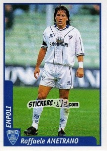 Cromo Raffaele Ametrano - Pianeta Calcio 1997-1998 - Ds