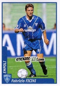 Cromo Fabrizio Ficini - Pianeta Calcio 1997-1998 - Ds