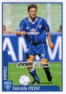 Sticker Fabrizio Ficini - Pianeta Calcio 1997-1998 n. 86 - Ds