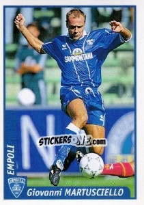 Figurina Giovanni Martusciello - Pianeta Calcio 1997-1998 - Ds