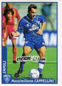 Sticker Massimiliano Cappellini - Pianeta Calcio 1997-1998 n. 88 - Ds