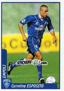 Figurina Carmine Esposito - Pianeta Calcio 1997-1998 n. 89 - Ds