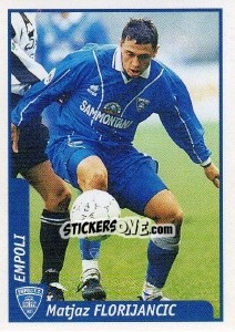 Cromo Matjaz Florijancic - Pianeta Calcio 1997-1998 - Ds