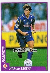 Cromo Michele Serena - Pianeta Calcio 1997-1998 - Ds