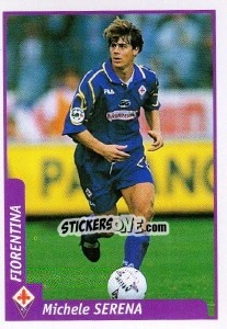 Sticker Michele Serena - Pianeta Calcio 1997-1998 n. 97 - Ds