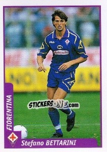 Figurina Stefano Bettarini - Pianeta Calcio 1997-1998 - Ds