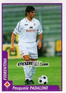 Cromo Pasquale Padalino - Pianeta Calcio 1997-1998 n. 100 - Ds