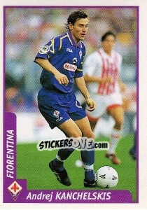 Sticker Andrei Kanchelskis - Pianeta Calcio 1997-1998 - Ds