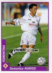Cromo Domenico Morfeo - Pianeta Calcio 1997-1998 - Ds
