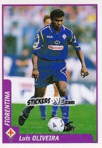 Sticker Luis Oliveira - Pianeta Calcio 1997-1998 n. 108 - Ds