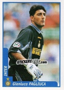Sticker Gianluca Pagliuca - Pianeta Calcio 1997-1998 n. 111 - Ds