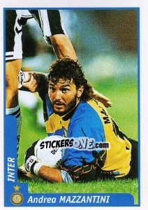 Sticker Andrea Mazzantini - Pianeta Calcio 1997-1998 n. 112 - Ds