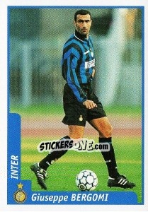 Figurina Giuseppe Bergomi - Pianeta Calcio 1997-1998 - Ds