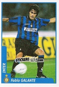 Sticker Fabio Galante - Pianeta Calcio 1997-1998 n. 115 - Ds