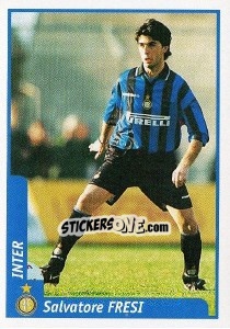 Figurina Salvatore Fresi - Pianeta Calcio 1997-1998 - Ds