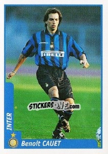 Sticker Benoit Cauet - Pianeta Calcio 1997-1998 n. 122 - Ds