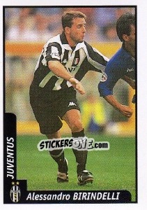 Cromo Alessandro Birindelli - Pianeta Calcio 1997-1998 - Ds