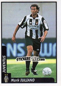 Sticker Mark Iuliano - Pianeta Calcio 1997-1998 n. 135 - Ds