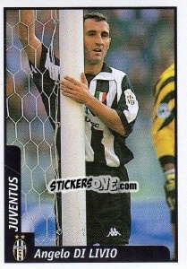 Figurina Angelo Di Livio - Pianeta Calcio 1997-1998 - Ds