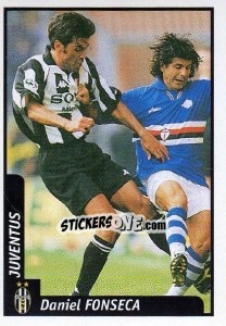 Cromo Daniel Fonseca - Pianeta Calcio 1997-1998 - Ds
