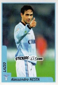 Sticker Alessandro Nesta - Pianeta Calcio 1997-1998 n. 151 - Ds