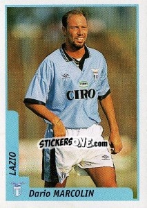 Sticker Dario Marcolin - Pianeta Calcio 1997-1998 n. 156 - Ds