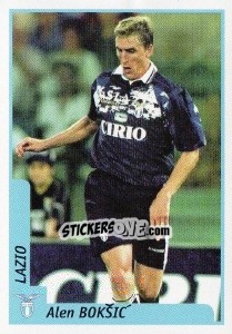 Cromo Alen Bokšic - Pianeta Calcio 1997-1998 - Ds
