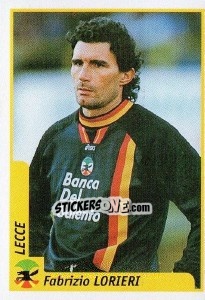 Cromo Fabrizio Lorieri - Pianeta Calcio 1997-1998 n. 165 - Ds