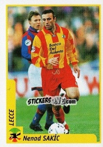 Cromo Nenad Sakic - Pianeta Calcio 1997-1998 - Ds