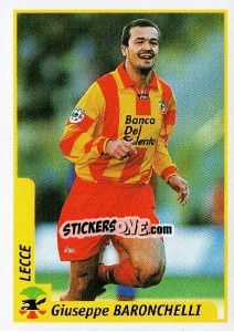 Sticker Giuseppe Baronchelli - Pianeta Calcio 1997-1998 n. 171 - Ds