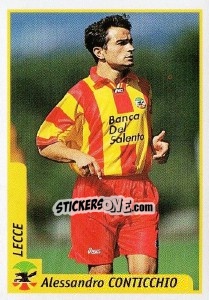 Cromo Alessandro Conticchio - Pianeta Calcio 1997-1998 - Ds