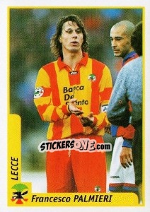 Sticker Francesco Palmieri - Pianeta Calcio 1997-1998 - Ds