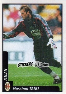 Sticker Massimo Taibi - Pianeta Calcio 1997-1998 n. 183 - Ds