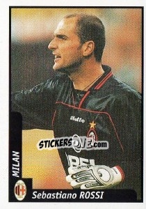 Cromo Sebastiano Rossi - Pianeta Calcio 1997-1998 - Ds