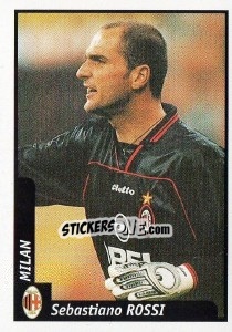 Sticker Sebastiano Rossi - Pianeta Calcio 1997-1998 n. 184 - Ds