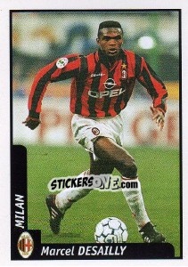 Sticker Marcel Desailly - Pianeta Calcio 1997-1998 n. 189 - Ds