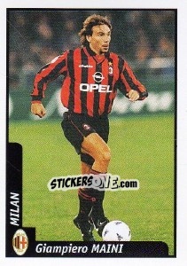 Sticker Giampiero Maini - Pianeta Calcio 1997-1998 - Ds