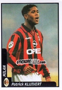 Cromo Patrick Kluivert - Pianeta Calcio 1997-1998 - Ds