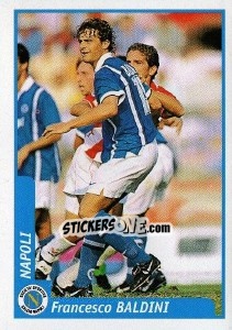 Sticker Francesco Baldini - Pianeta Calcio 1997-1998 - Ds