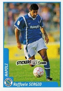 Sticker Raffaele Sergio - Pianeta Calcio 1997-1998 n. 204 - Ds