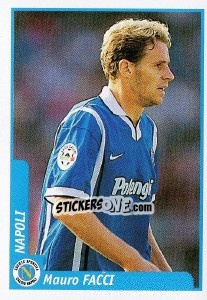 Sticker Mauro Facci - Pianeta Calcio 1997-1998 n. 206 - Ds