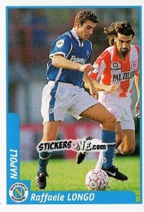 Sticker Raffaele Longo - Pianeta Calcio 1997-1998 - Ds