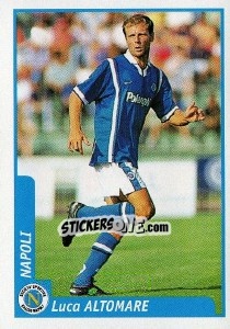Figurina Luca Altomare - Pianeta Calcio 1997-1998 - Ds