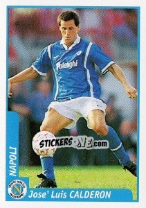 Sticker Jose' Luis Calderon - Pianeta Calcio 1997-1998 - Ds