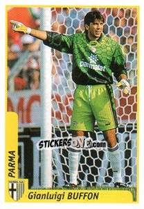 Cromo Gianluigi Buffon - Pianeta Calcio 1997-1998 - Ds
