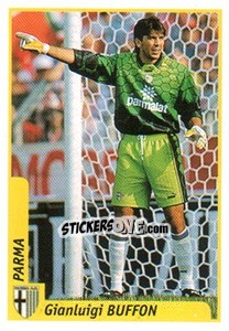 Sticker Gianluigi Buffon - Pianeta Calcio 1997-1998 n. 219 - Ds